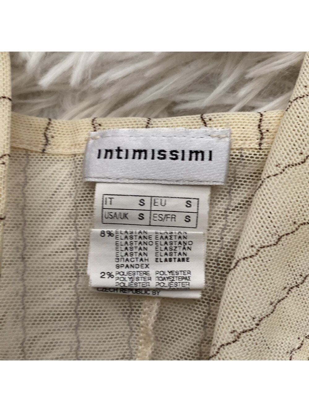 Vintage 90’s Intimissi sheer pin stripe cami - Picture 11 of 11